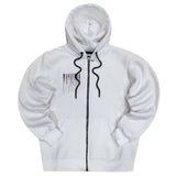 Magicbee - MB23605 - splashed jacket - white (limited edition)