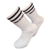 Magicbee - MB2381 - stripes socks - white