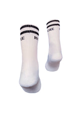 Μακριές Κάλτσες Magicbee - MB2381 - stripes socks λευκό