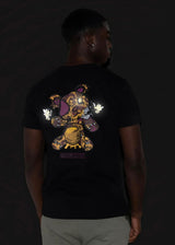 Κοντομάνικη μπλούζα Magic bee - MB2413 - reflective teddy μαύρο