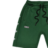 Magicbee - MB2454 - side logo shorts - green