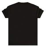 Jcyj - MBV1000 - black venom gong ratulation slim  fit tee - black