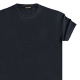 Jcyj - MBV1000 - black venom simple regular fit tee - blue