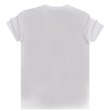 Jcyj - MBV1000 - black venom simple regular fit tee - white