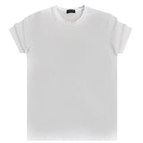 Jcyj - MBV1000 - black venom simple regular fit tee - white