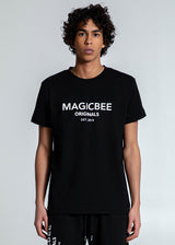 Ανδρική κοντομάνικη μπλούζα Magicbee - MB2502B - Originals Logo Tee - μαύρο