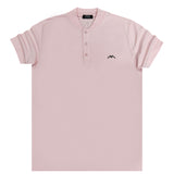 Madmext polo t-shirt luigi - pink