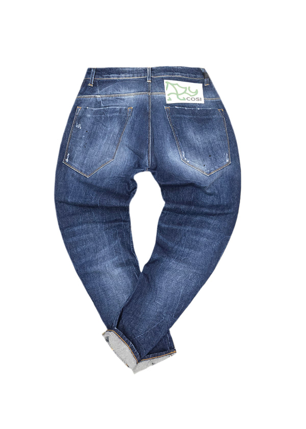 Ανδρικό τζιν παντελόνι Cosi Jeans - 65-MELPINIANO 5 - jeans regular fit μπλε