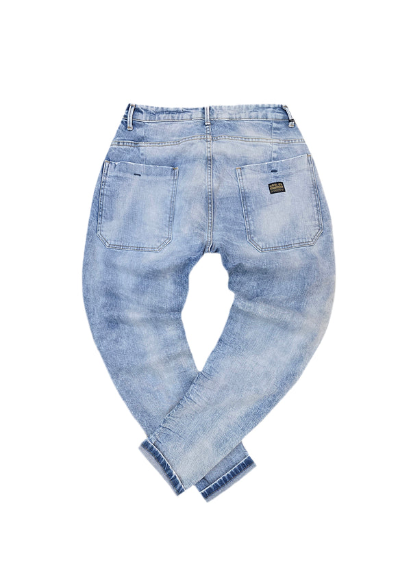 Ανδρικό τζιν παντελόνι Cosi Jeans - 65-MORONE 2 - jeans regular fit ανοιχτό μπλε
