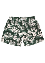 Ανδρικό μαγιό 5 EVEN STAR - MPS6791 - tropical swim shorts σκούρο πράσινο