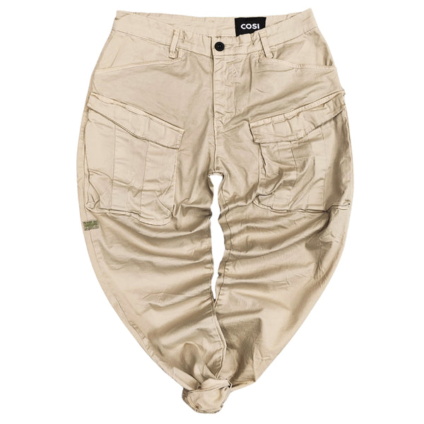 Ανδρικό Παντελόνι Cosi jeans - MRABA - small patch μπεζ