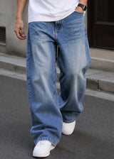 GUF CLOTHING - Ανδρικό  τζιν παντελόνι Baggy  - Denim N8500
