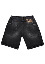 Ανδρική βερμούδα jean Cosi jeans - NIGHTFALL - rugged shorts μαύρο