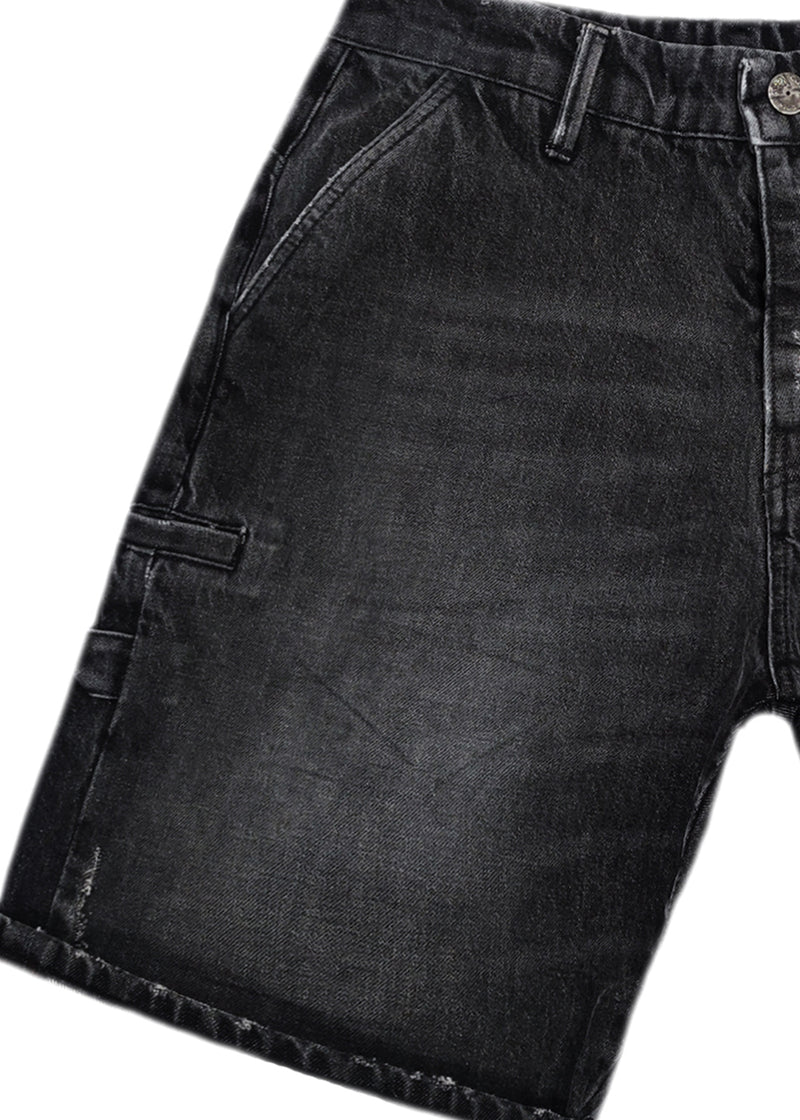 Ανδρική βερμούδα jean Cosi jeans - NIGHTFALL - rugged shorts μαύρο