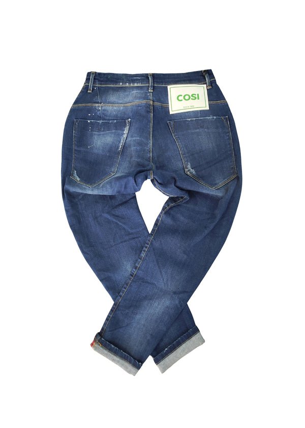 Ανδρικό τζιν παντελόνι cosi jeans - 64-nogales μπλε