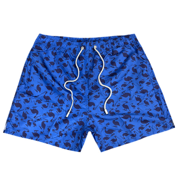 Ανδρικό μαγιό 5 EVEN STAR - BK-2516 - stork swim shorts μπλε