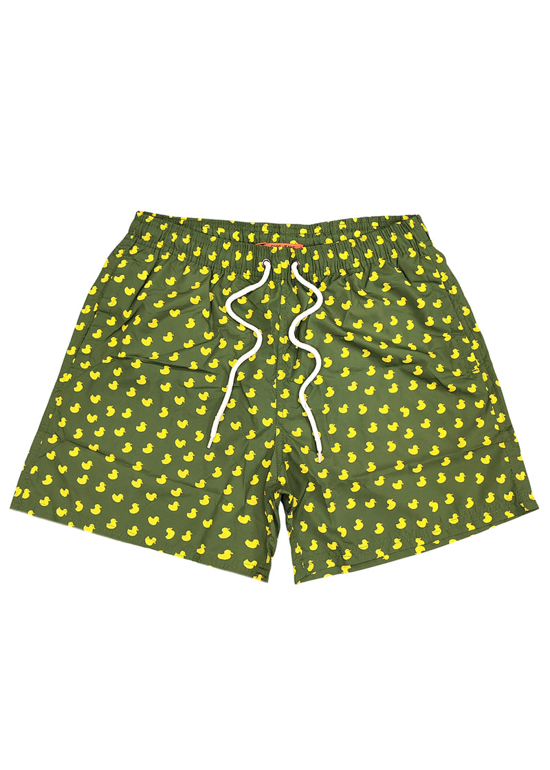 Ανδρικό μαγιό 5 EVEN STAR - NZ-2229 - duck swim shorts πράσινο