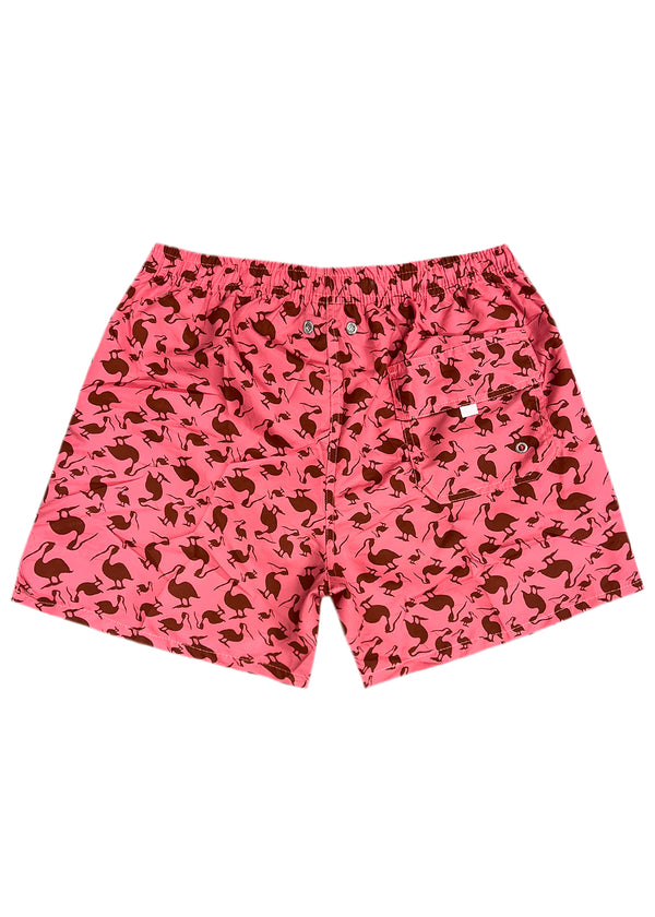 Ανδρικό μαγιό 5 EVEN STAR - BK-2516 - stork swim shorts ροζ