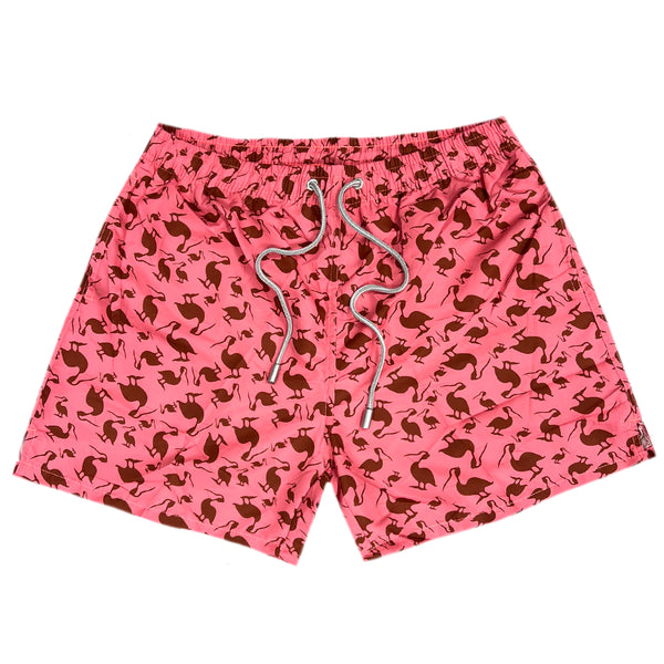 Ανδρικό μαγιό 5 EVEN STAR - BK-2516 - stork swim shorts ροζ