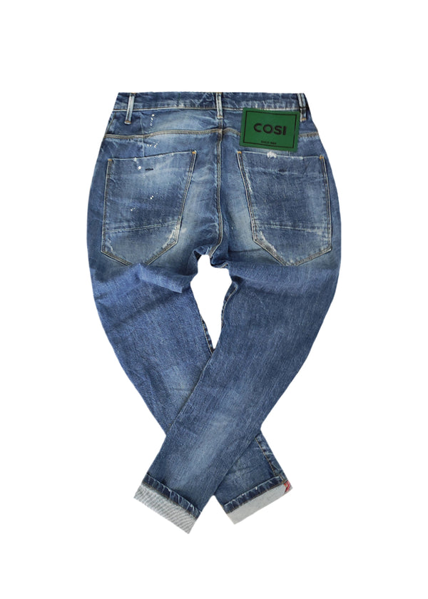 Ανδρικό τζιν παντελόνι cosi jeans - 64-ontario μπλε