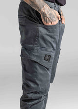 Ανδρικό παντελόνι κάργκο Cosi Jeans - 66-OSAKA - cargo pants regular fit σκούρο γκρι