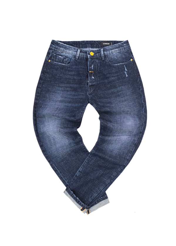 Ανδρικό τζιν παντελόνι Cosi Jeans - 65-OTRANTO 1 - jeans regular fit σκούρο μπλε