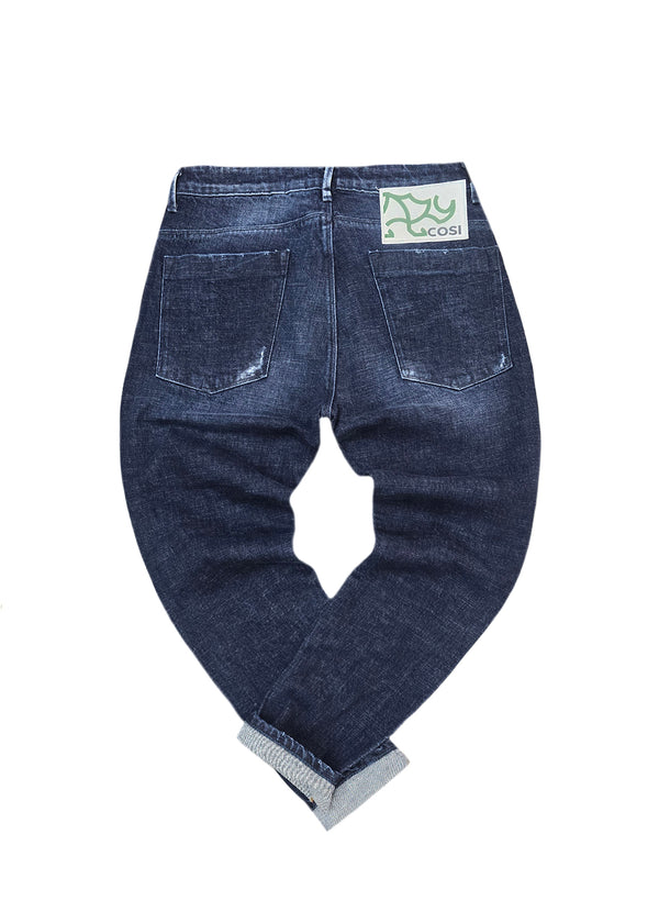Ανδρικό τζιν παντελόνι Cosi Jeans - 65-OTRANTO 1 - jeans regular fit σκούρο μπλε