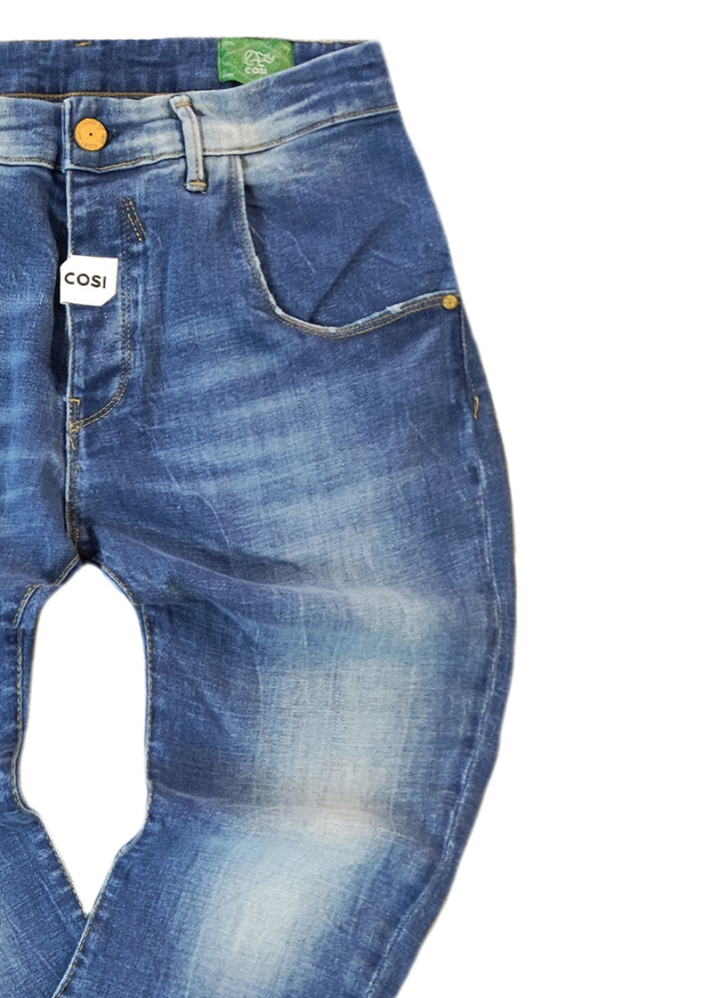 Ανδρικό τζιν παντελόνι cosi jeans - 64-oxnard μπλε