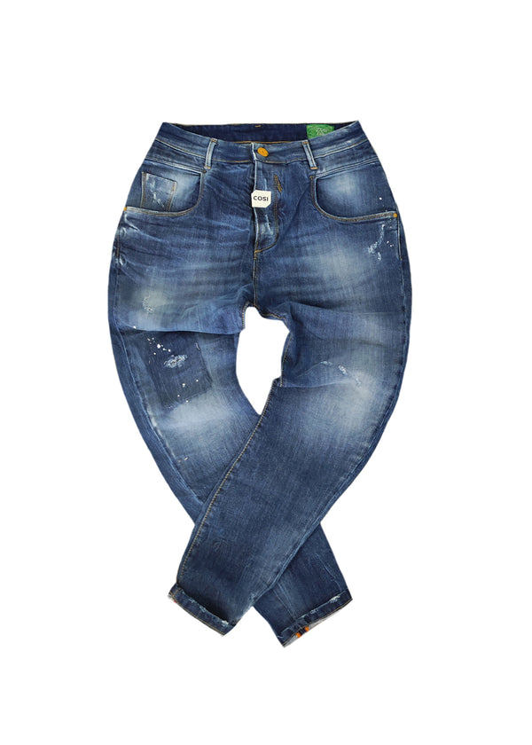 Ανδρικό τζιν παντελόνι cosi jeans - 64-palmdale μπλε