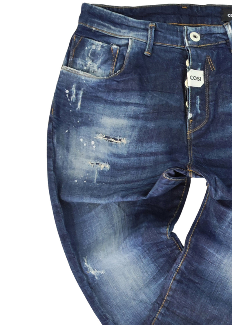 Ανδρικό τζιν παντελόνι cosi jeans - 64-pasadena μπλε