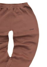 Ανδρική φόρμα Close society-PN27-700-brown simple logo