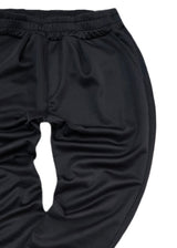Ανδρικό παντελόνι punto Close society - PNN26-400-punto pants regular fit μαύρο
