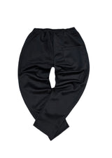 Ανδρικό παντελόνι punto Close society - PNN26-400-punto pants regular fit μαύρο