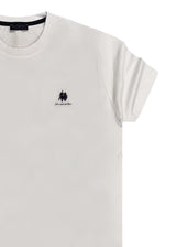 Ανδρική κοντομάνικη μπλούζα New World Polo - POLO-2001 - simple logo λευκό