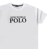New World Polo - POLO-2030 - logo t-shirt - white