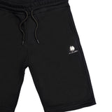 Ανδρική βερμούδα New World Polo - POLO-6005 - embroidered shorts μαύρο