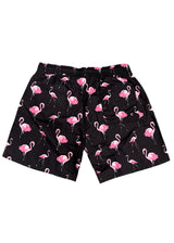 Ανδρικό μαγιό New World Polo - POLO 7013 - flamingo swim shorts black