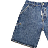 Ανδρική βερμούδα jean Cosi jeans - POOLRIPLE - grain shorts μπλε