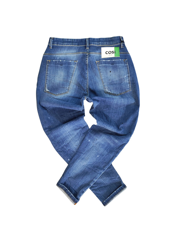 Ανδρικό τζιν παντελόνι cosi jeans - 64-prescott μπλε