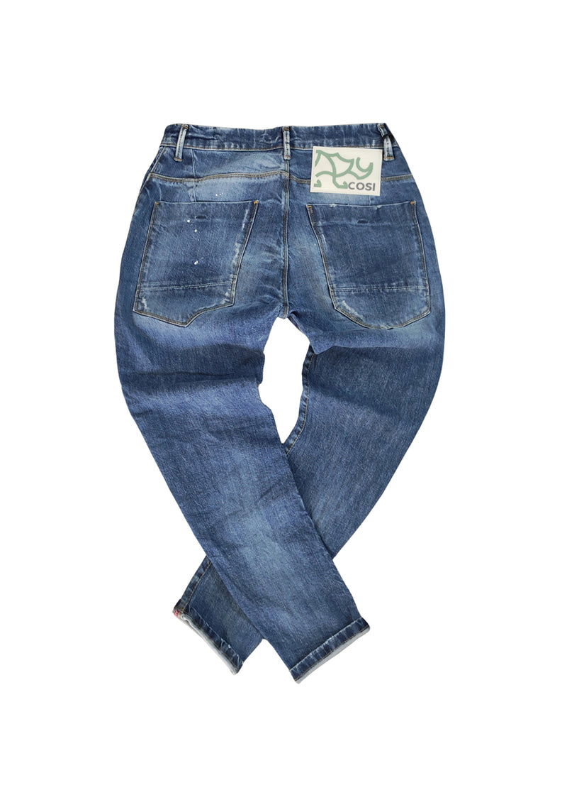 Ανδρικό τζιν παντελόνι cosi jeans - 64-roseville μπλε