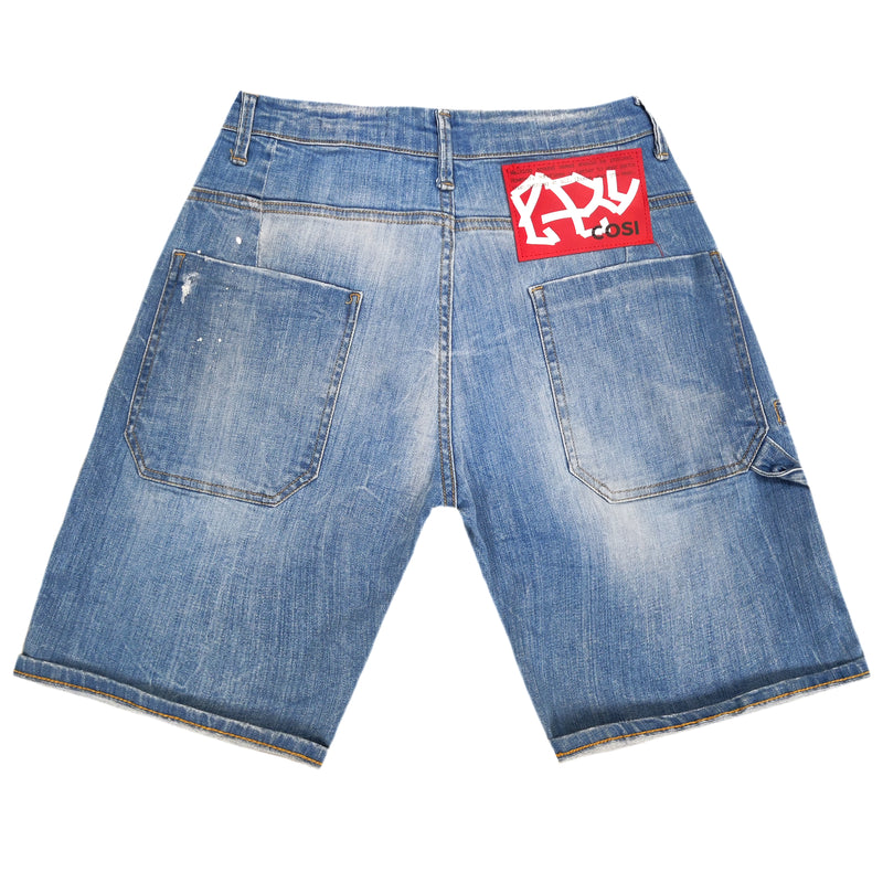 Ανδρική βερμούδα jean Cosi jeans - ROTA - classic shorts μπλε