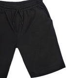 Ανδρική βερμούδα Gang - S-SET - simple linen shorts μαύρο
