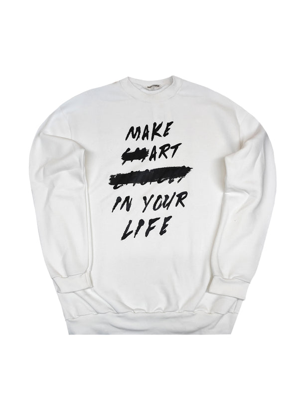 Ανδρικό μακρυμάνικο φούτερ Tony couper-S/0-25/2-ecru Art