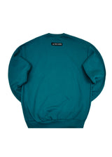 Ανδρικό μακρυμάνικο φούτερ Tony couper-S/0-25/2-petrol Art