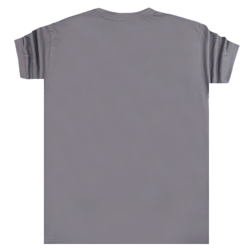 Close society - S23-207 - premium logo tee - grey