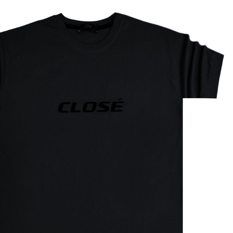 Close society - S23-208 - big logo tee - black