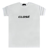 Clvse society big logo tee - white