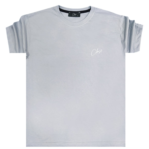 Close society - S23-260 - classic logo tee - ice