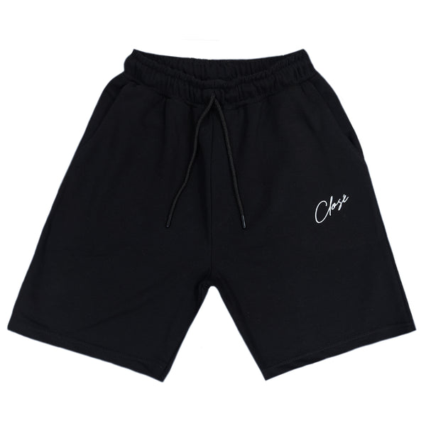 Clvse society - s23-350 - Classic logo shorts - black