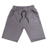 Clvse society - S23-360 - glossy logo finish shorts - dark grey